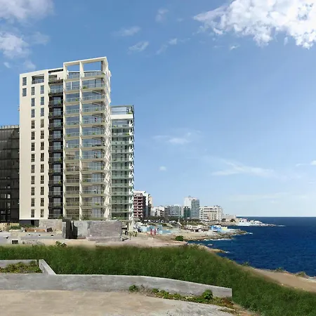Apartman Stunning Sea Views In Tigne Point, With Pool Sliema