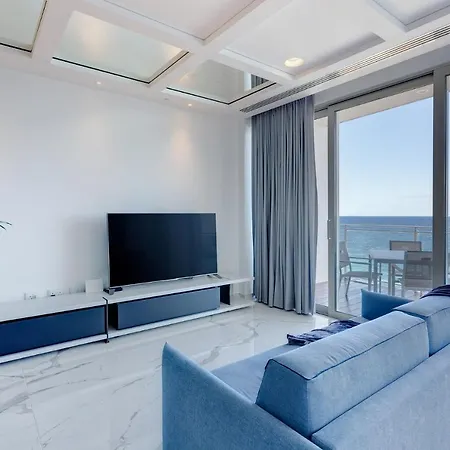 Apartman Stunning Sea Views In Tigne Point, With Pool
