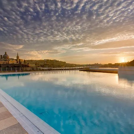 Apartment Stunning Sea Views In Tigne Point, With Pool